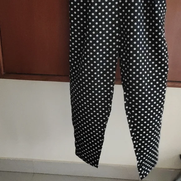 Polka dot full sleeve jumpsuit - Picture 5 of 5